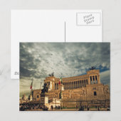 Vittorio Emanuele Denkmal Postkarte (Vorne/Hinten)