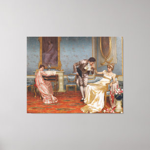 Vittorio Reggianini - The Suitor: Leinwand Print