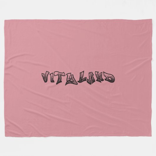 Vityland Fleece Blanket (Vorderseite (Horizontal))