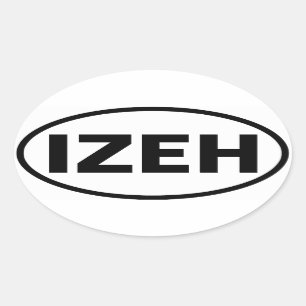 VIUR Izeh Ovaler Aufkleber