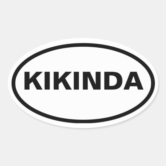 VIUR Kikinda Ovaler Aufkleber (Vorderseite)