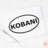 VIUR Kobani Ovaler Aufkleber (Umschlag)