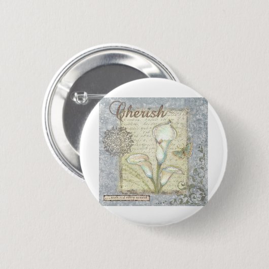 VIV21 Wort 2 Cherish.tif Button (Vorne & Hinten)