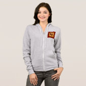 VIV53 Hahn 1.tif Hoodie (Vorne ganz)
