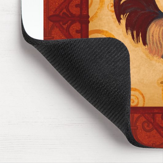 VIV53 Hahn 1.tif Mousepad (Ecke)