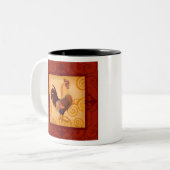 VIV53 Hahn 1.tif Zweifarbige Tasse (Vorderseite Links)