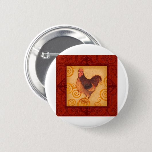 VIV55 Hahn 3.tif Button (Vorne & Hinten)