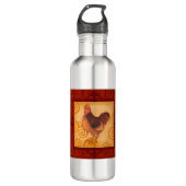 VIV55 Hahn 3.tif Edelstahlflasche (Vorderseite)