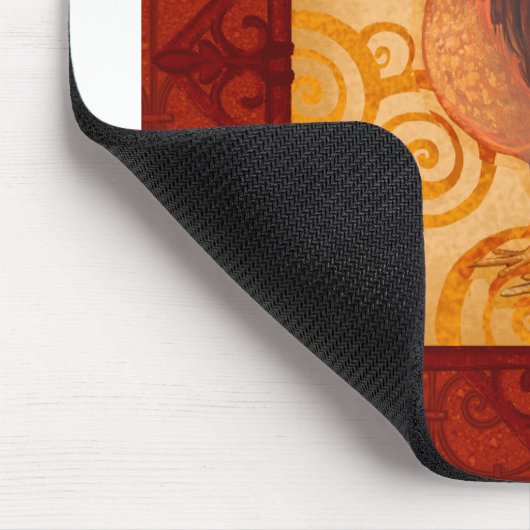 VIV55 Hahn 3.tif Mousepad (Ecke)