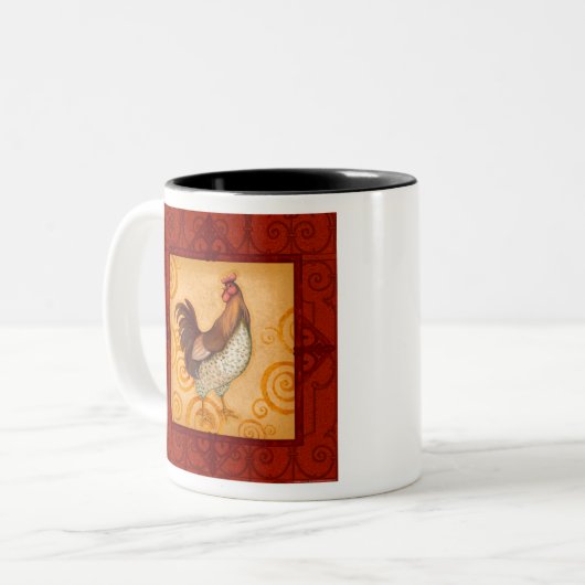 VIV56 Hahn 4.tif Zweifarbige Tasse (Vorderseite Links)