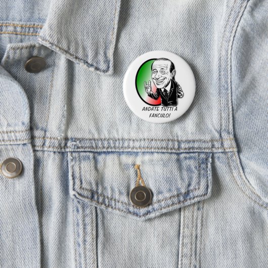VIVA BERLUSCONI! BUTTON (Beispiel)