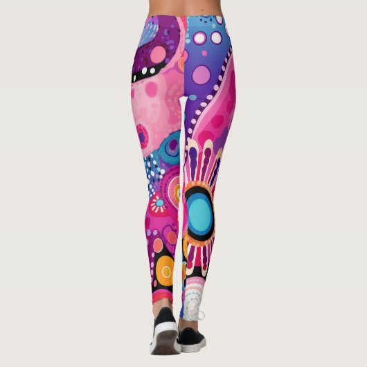 Viva Bloom Leggings (Rückseite)