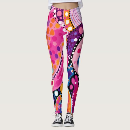 Viva Bloom Leggings (Vorderseite)