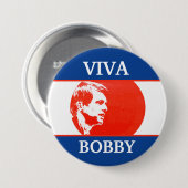 Viva Bobby Kennedy Button (Vorne & Hinten)