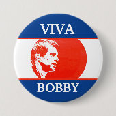 Viva Bobby Kennedy Button (Vorderseite)