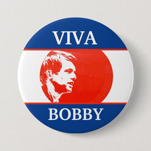 Viva Bobby Kennedy Button (Vorderseite)