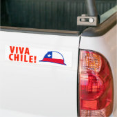 Viva Chile! Autoaufkleber (Auf Lkw)