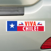 Viva Chile! Autoaufkleber (Auf Auto)