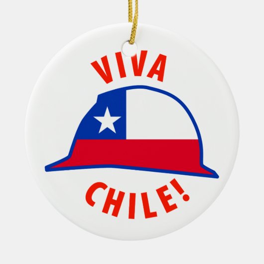 Viva Chile! Keramikornament (Vorne)