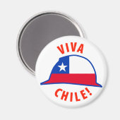 Viva Chile! Magnet (Vorderseite/Rückseite)