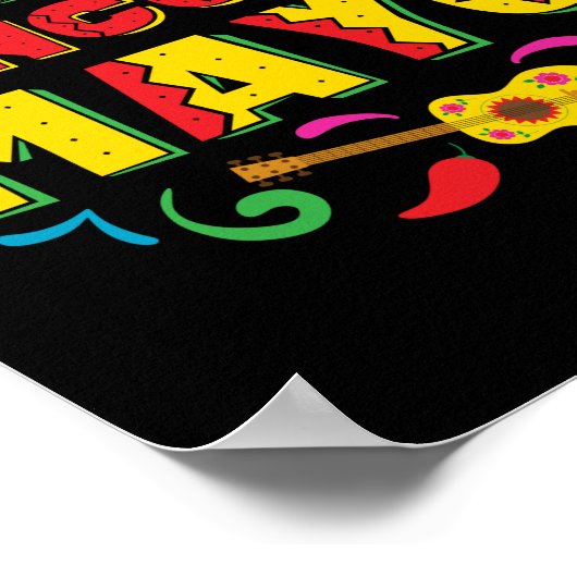 Viva Cinco De Mayo Cinco De Mayo Poster (Ecke)