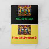 VIVA! CINCO DE MAYO PARROTS KARTE (Innenseite)