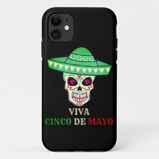 VIVA CINCO DE MAYO Party-Geschenkidee Case-Mate iPhone Hülle (Rückseite)