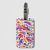 Viva Colors! Gepäckanhänger (Vorderseite Vertikal)
