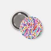 Viva Colors! Magnet (Vorderseite/Rückseite)
