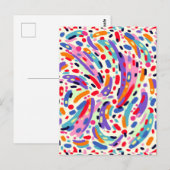 Viva Colors! Postkarte (Vorne/Hinten)