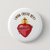 Viva Cristo Rey Button (Vorderseite)