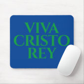 Viva Cristo Rey Grafik Mouse Pad Mousepad (Mit Mouse)