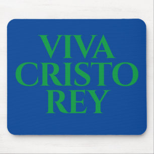 Viva Cristo Rey Grafik Mouse Pad Mousepad