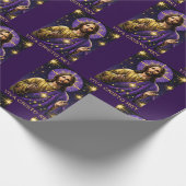 Viva Cristo Rey Katholik Jesus Christus der König Geschenkpapier (Ecke)