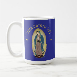 Viva Cristo Rey römisch-katholische Gottesmutter Kaffeetasse