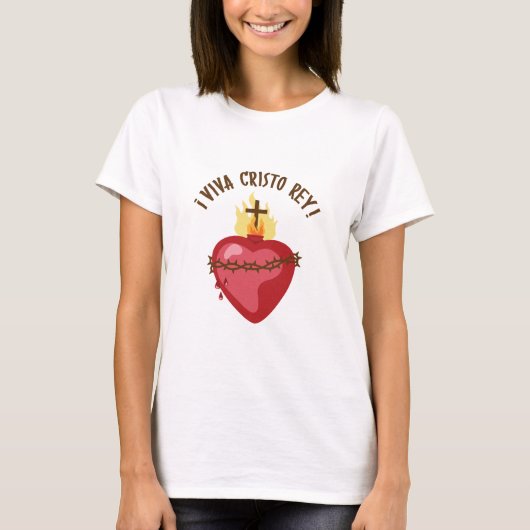 Viva Cristo Rey T-Shirt (Vorderseite)