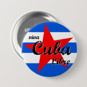 Viva Cuba Libre Button (Vorne & Hinten)