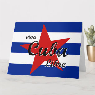 Viva Cuba Libre, Havanna, Fidel Castro, Che Guevar Karte