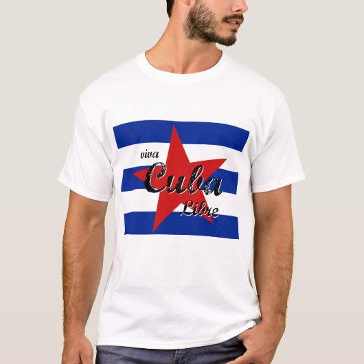 Viva Cuba Libre, Havanna, Fidel Castro, Che Guevar T-Shirt (Vorderseite)