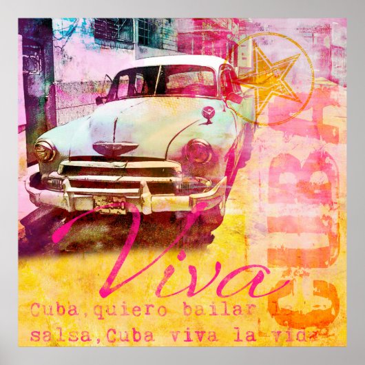 Viva Cuba Poster (Vorne)
