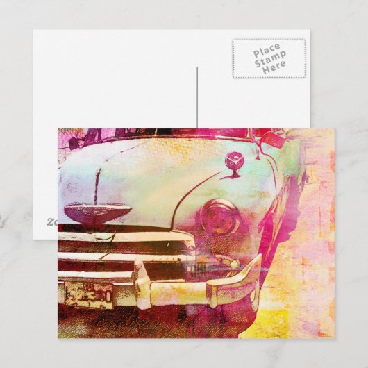 Viva Cuba Postkarte (Vorne/Hinten)