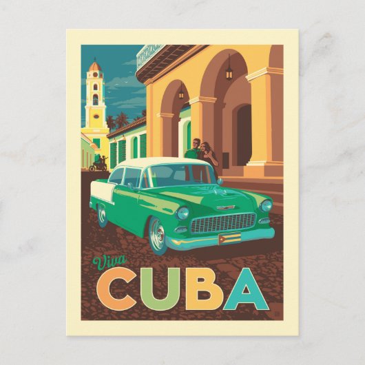 Viva Cuba Postkarte (Vorderseite)