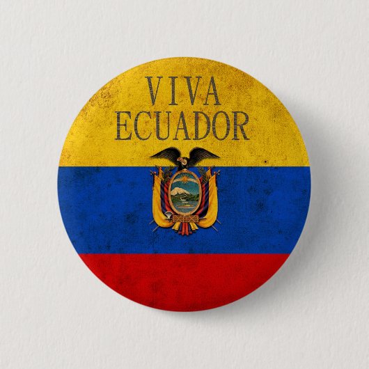 Viva Ecuador Button (Vorderseite)