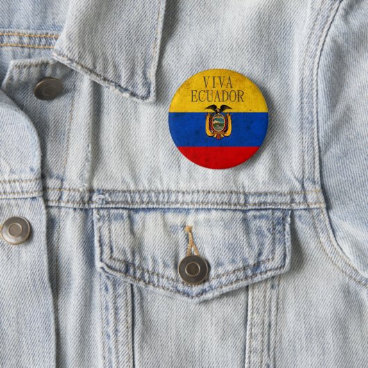 Viva Ecuador Button (Beispiel)