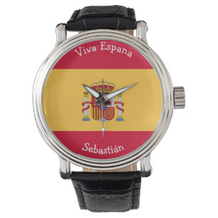 Viva Espana Flag Armbanduhr
