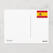 Viva España - Postkarte mit kulturellen Elementen (Rückseite)