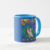 Viva Fiesta Dreams blau Tasse (VorderseiteRechts)