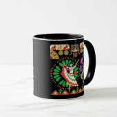Viva Fiesta Dreams schwarz Tasse (VorderseiteRechts)