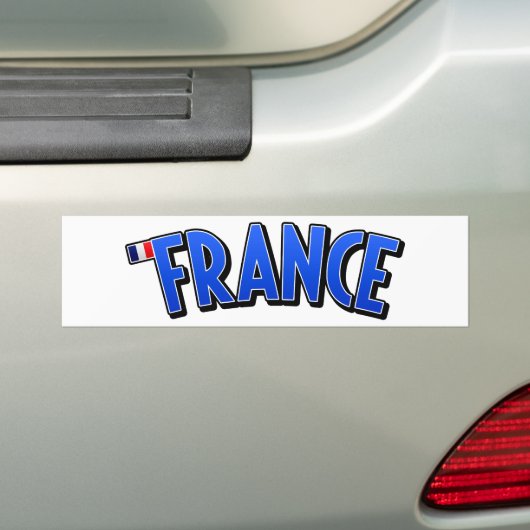 Viva Frankreich! Autoaufkleber (Auf Auto)