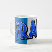 Viva Frankreich! Kaffeetasse (Vorderseite Links)